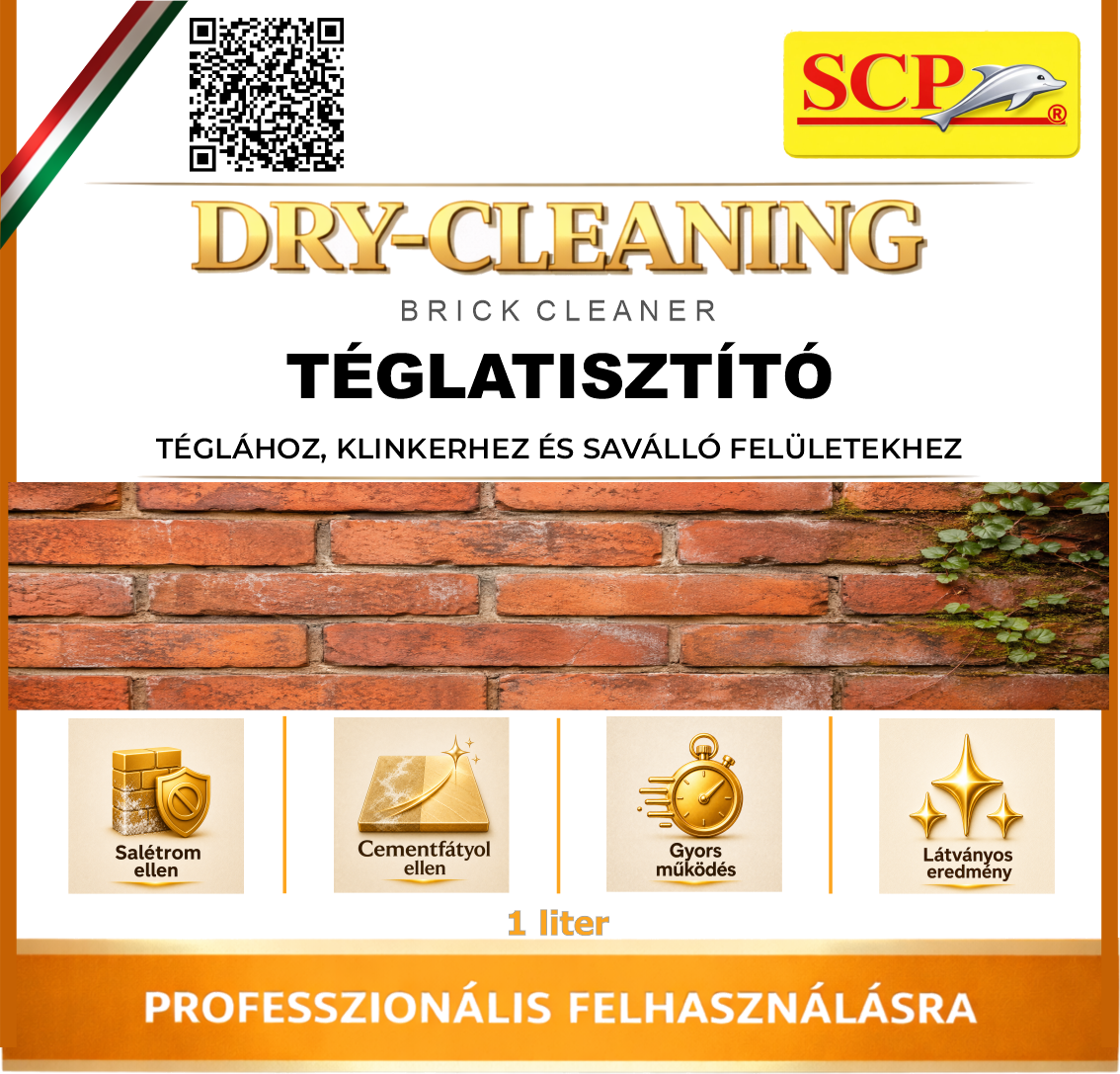 Téglatisztító – Brick Cleaner címke