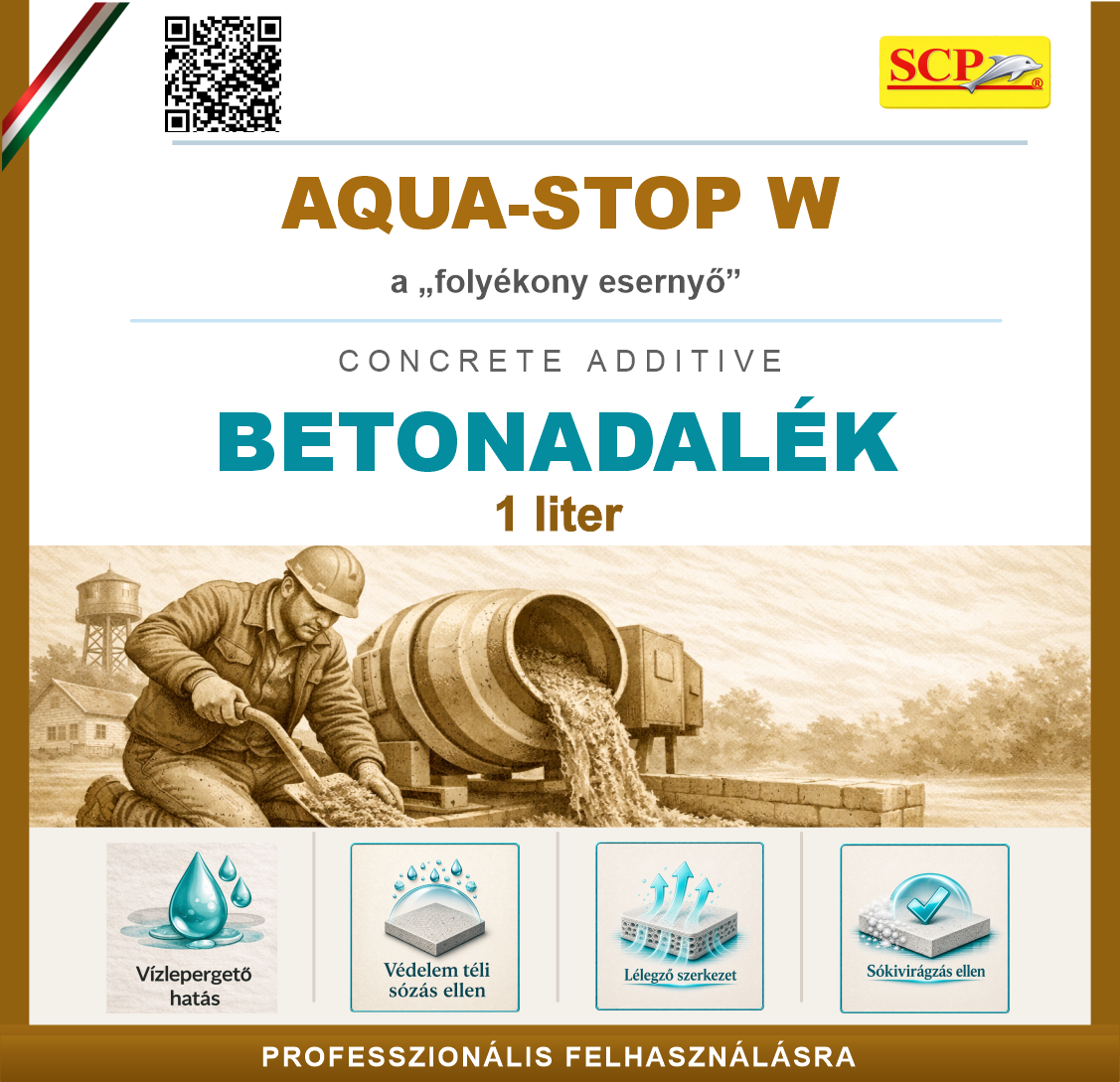 Betonadalék - Concrete additive