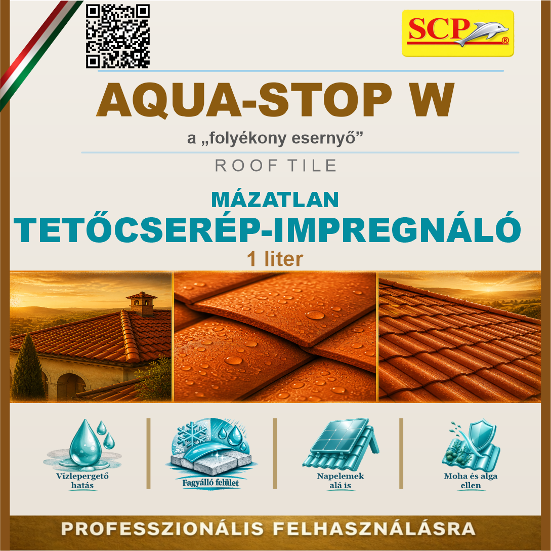 Tetőcserép impregnáló – Rooftop Tile