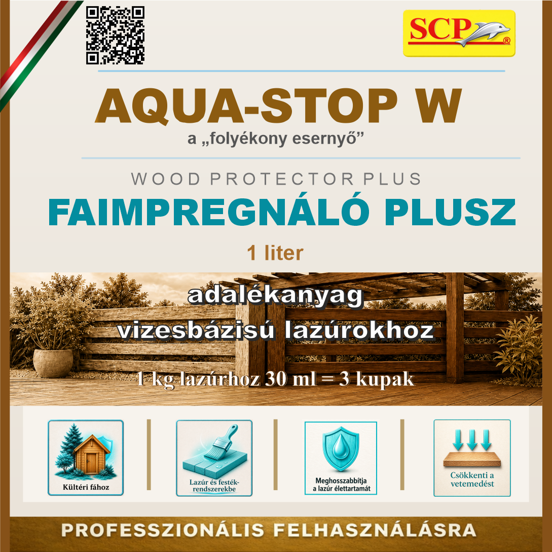 Faimpregnáló Plusz – Wood Protector Plus
