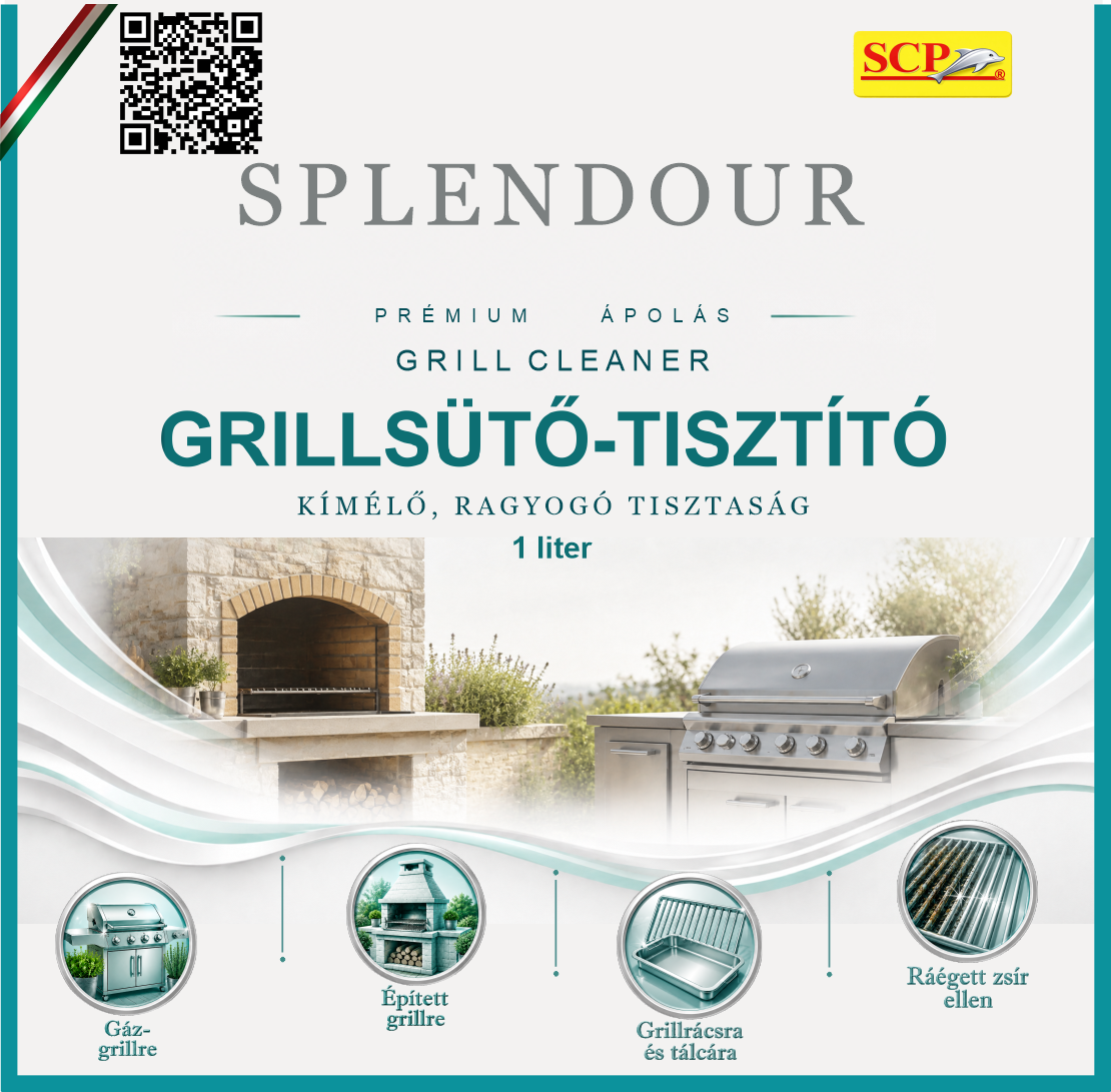 Grillsütő tisztító
