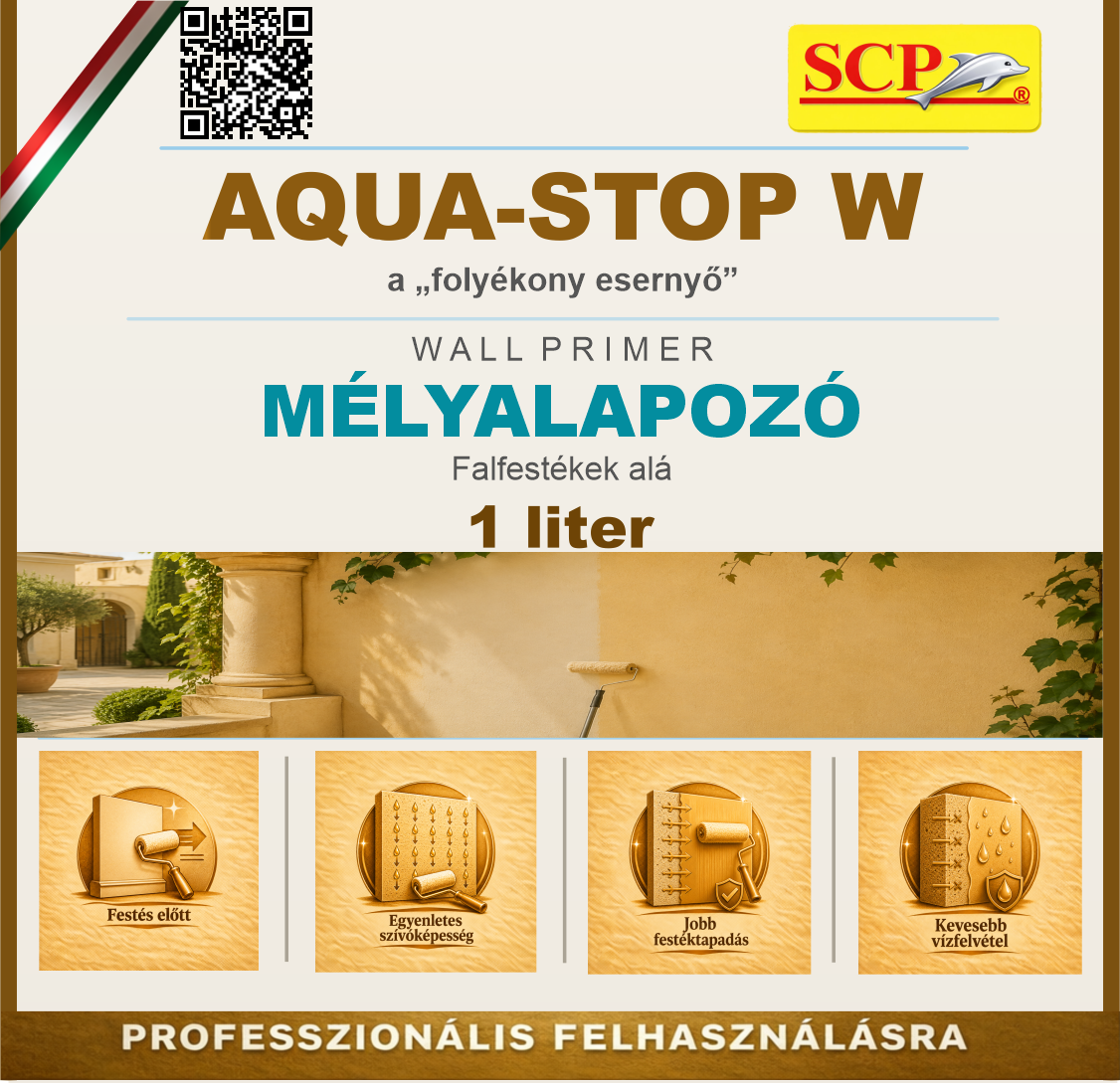 MÉLYALAPOZÓ – Wall Primer – címkekép