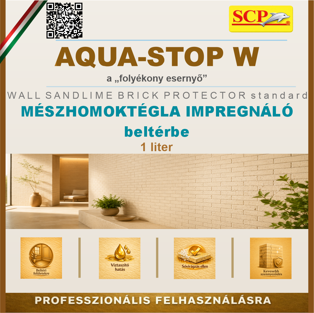 Mészhomoktégla impregnáló beltérre - Sand Lime Brick Protector Standard