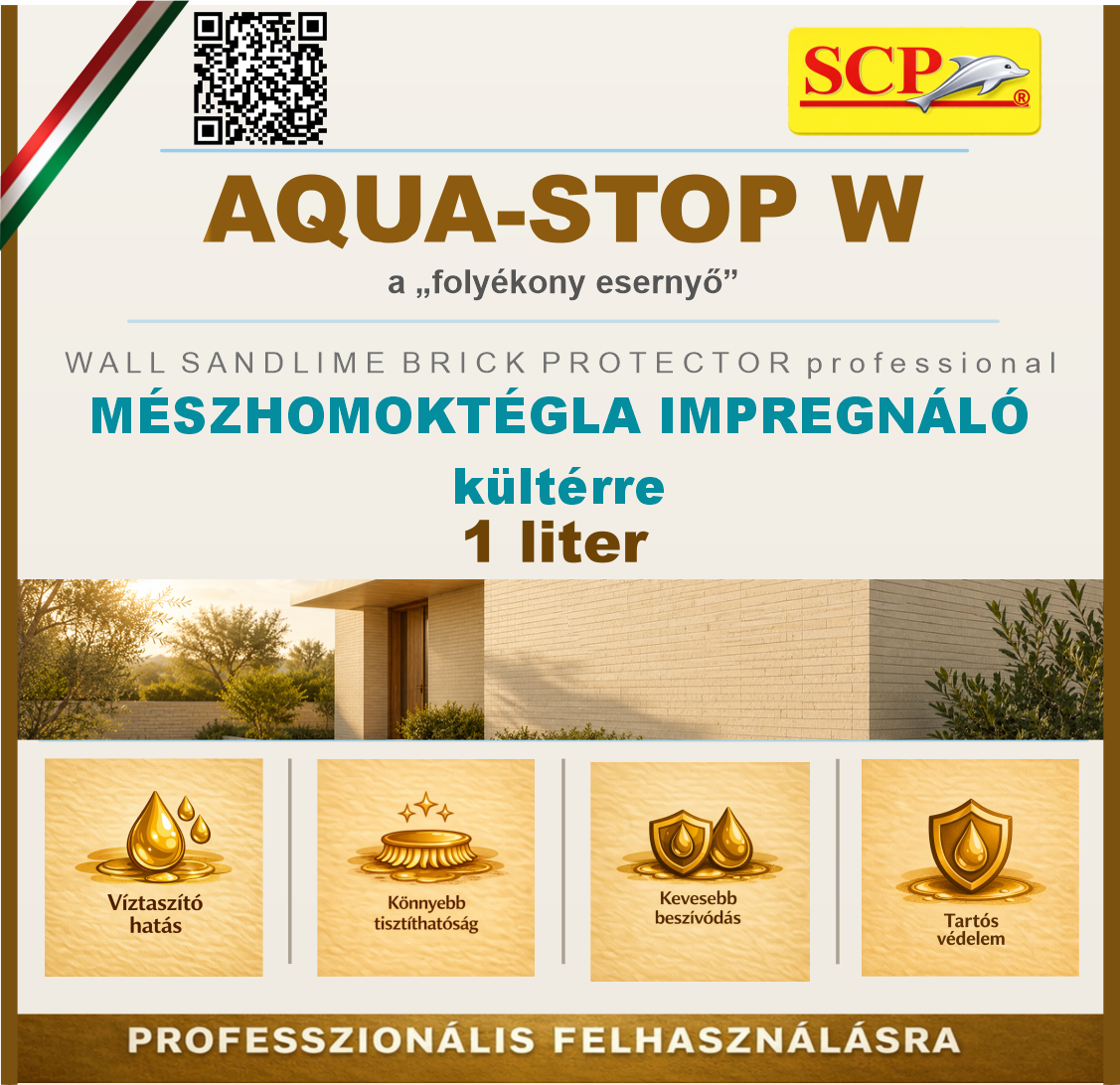 Mészhomok-tégla impregnáló – címkekép