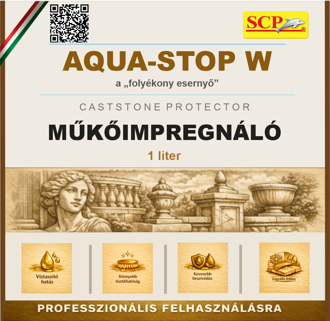 Műkőimpregnáló - Cast Stone Protector